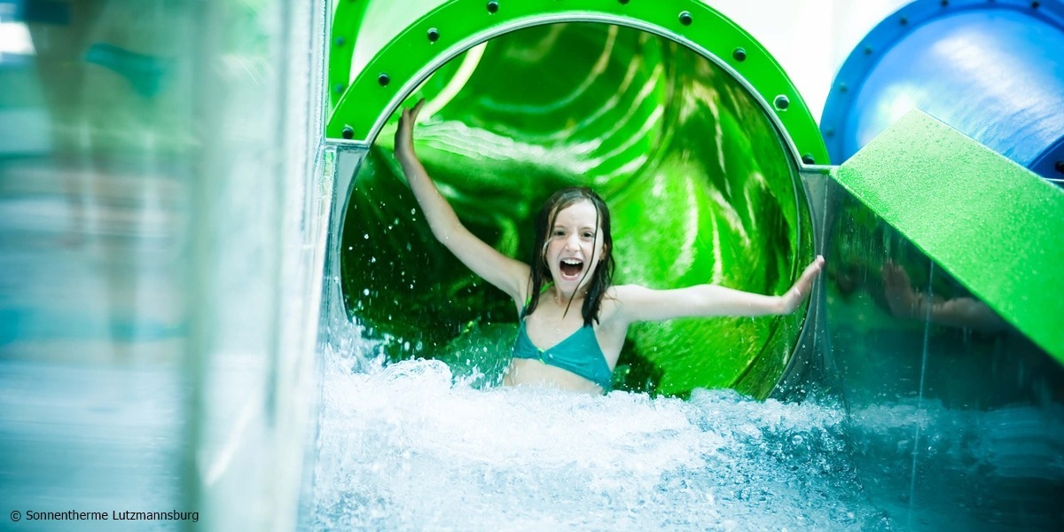 Familienparadies inklusive Sonnentherme Lutzmannsburg und Indoorplayground 